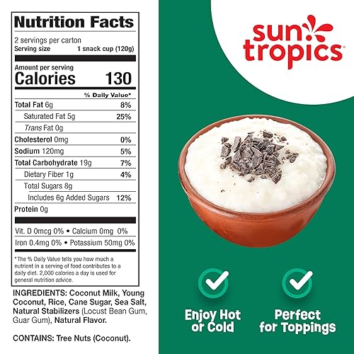 Miniatura 9 de Sol Trópico pudín de coco