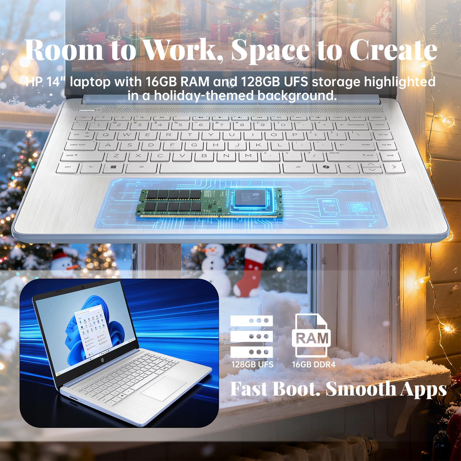 Amazon.co.jp: HP 14インチ ノートパソコン 2025 ビジネス学生スリム
