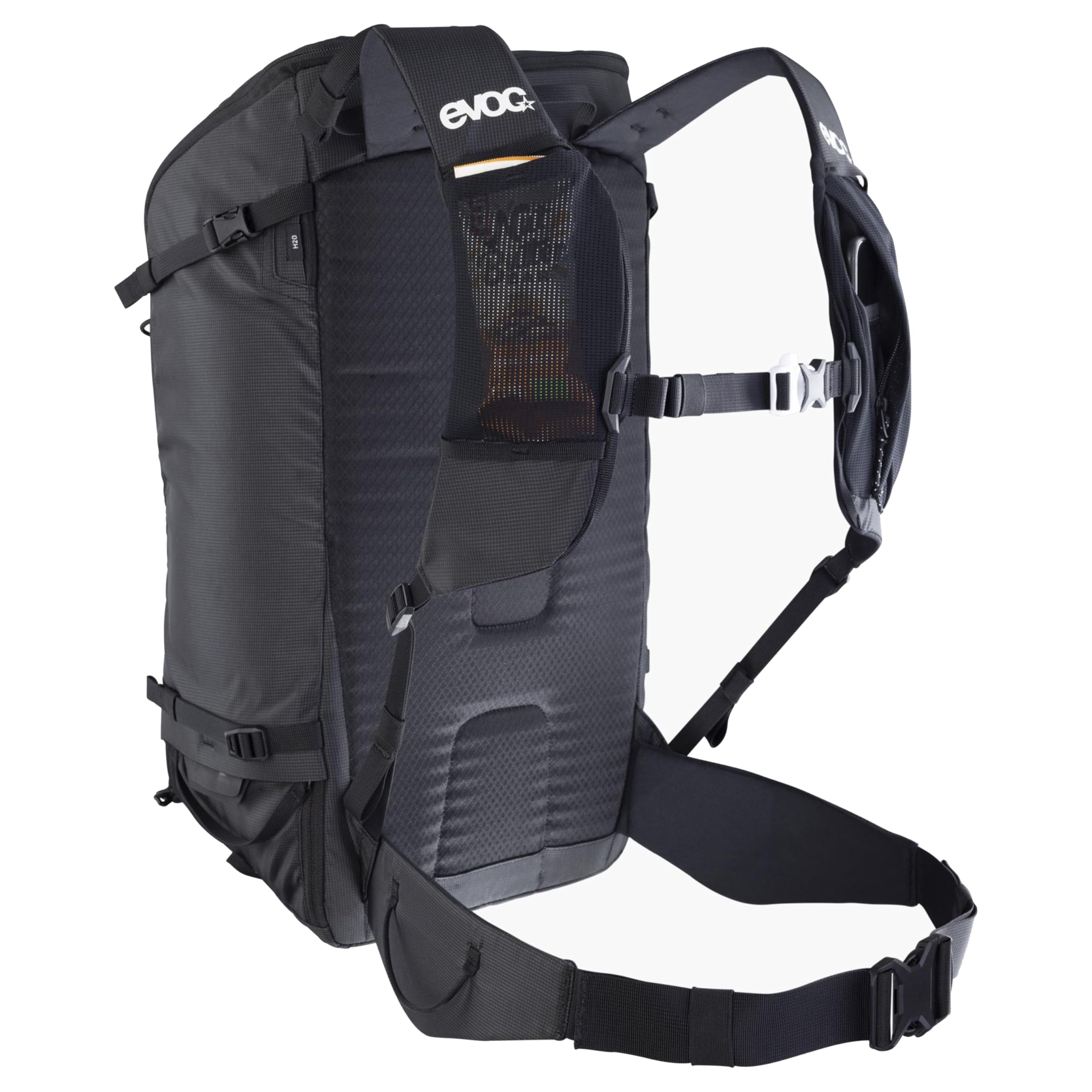 EVOC SUMMIT 30 Wanderrucksack, Rucksack (Sportrucksack mit ergonomischem Tragesystem, hochwertiger Trekkingrucksack mit praktischen Fächern, Wanderrucksack 30 l Volumen)
