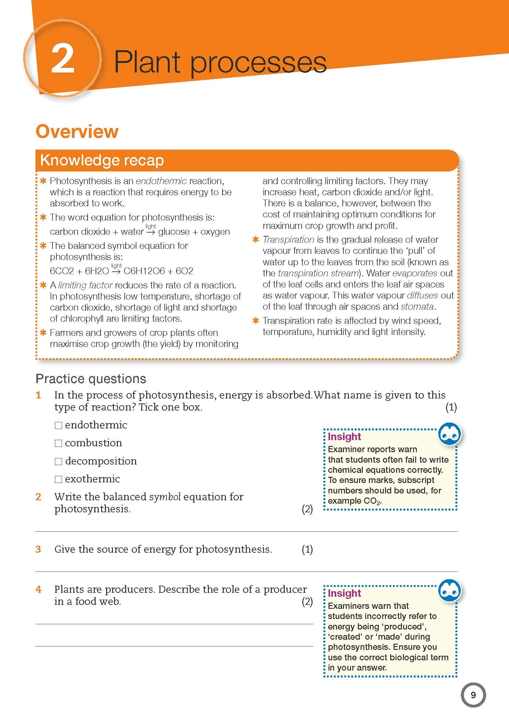Exam Insights for GCSE Biology - Image 3
