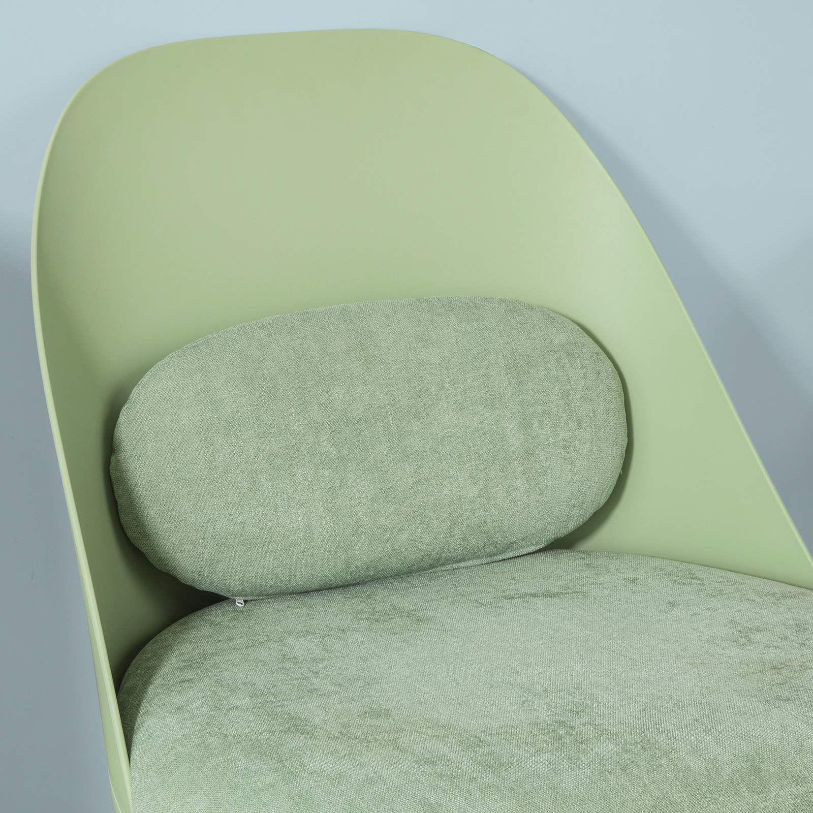 SoBuy FST63-GR Fauteuil Relax avec Repose-Pieds Tabouret Chauffeuse Salon Chambre Fauteuil de Relaxation Confortable de Qualite Luxe