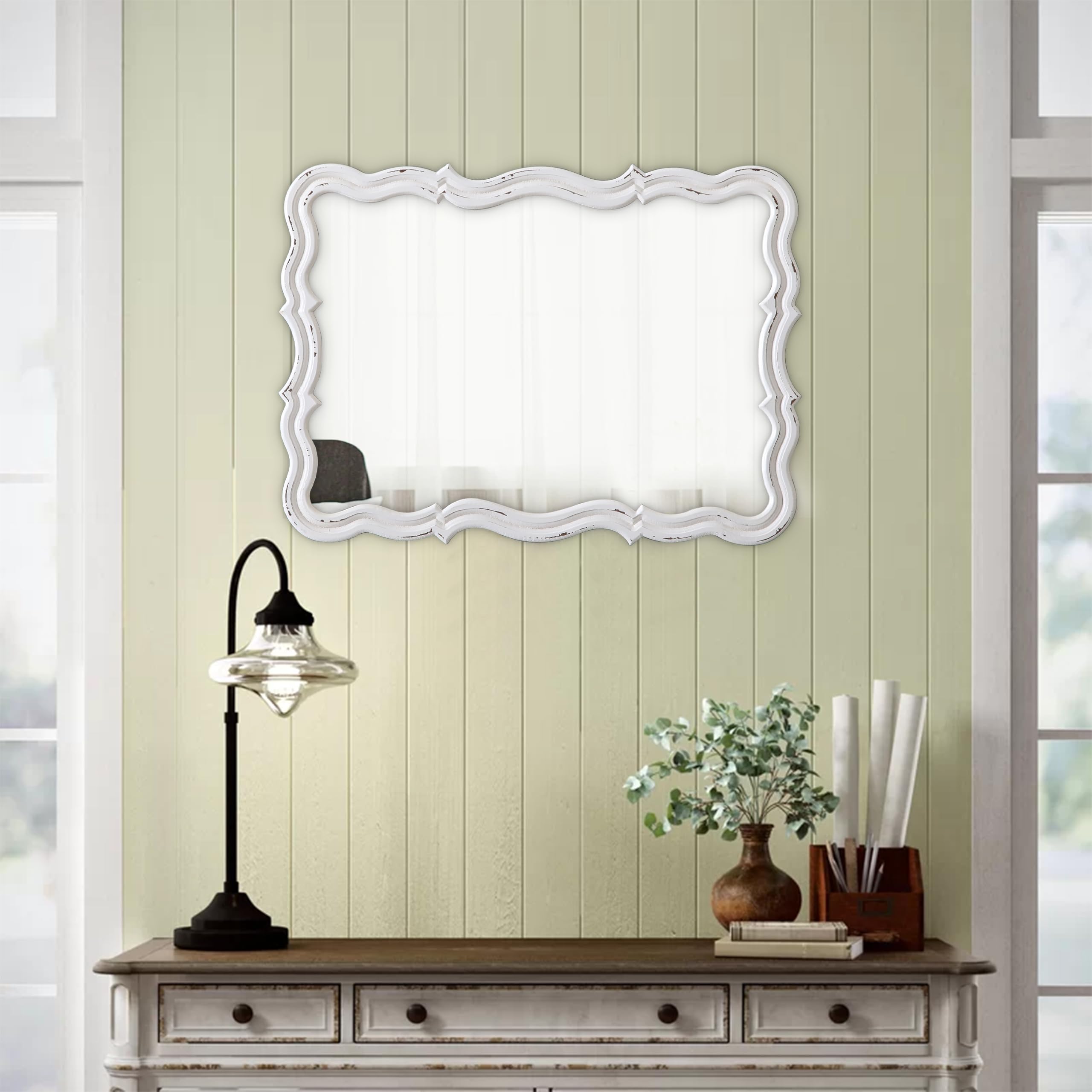 ホワイトメッシュショーツ MIRROR MIRROR ホワイトメッシュショーツ