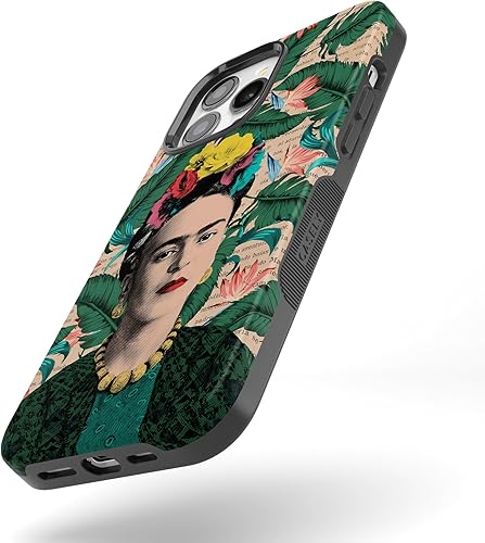 Miniatura 406 de Casely Funda para iPhone 13 Pro Max Jardín dorado Floral de girasol amarillo Compatible con MagSafe Diseño protector audaz Jardín Dorado