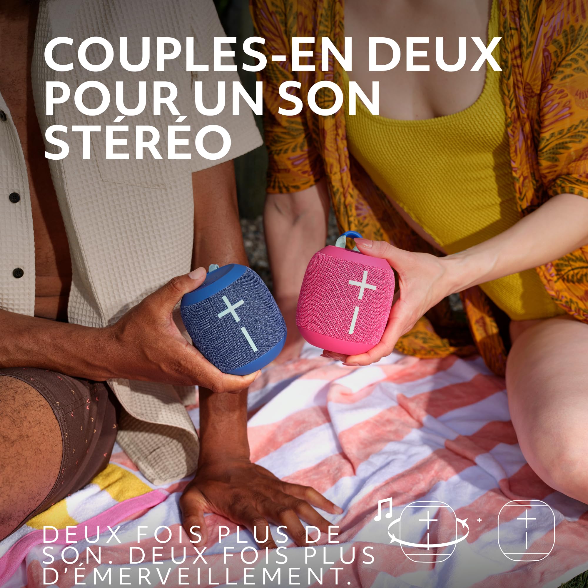 Ultimate Ears Wonderboom 4 Enceinte Bluetooth Portable étanche Son 360° Basses 40m Noir