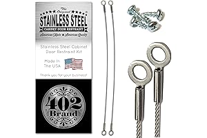 Stainless Steel Cabinet Chain with Flexible Braided Cable