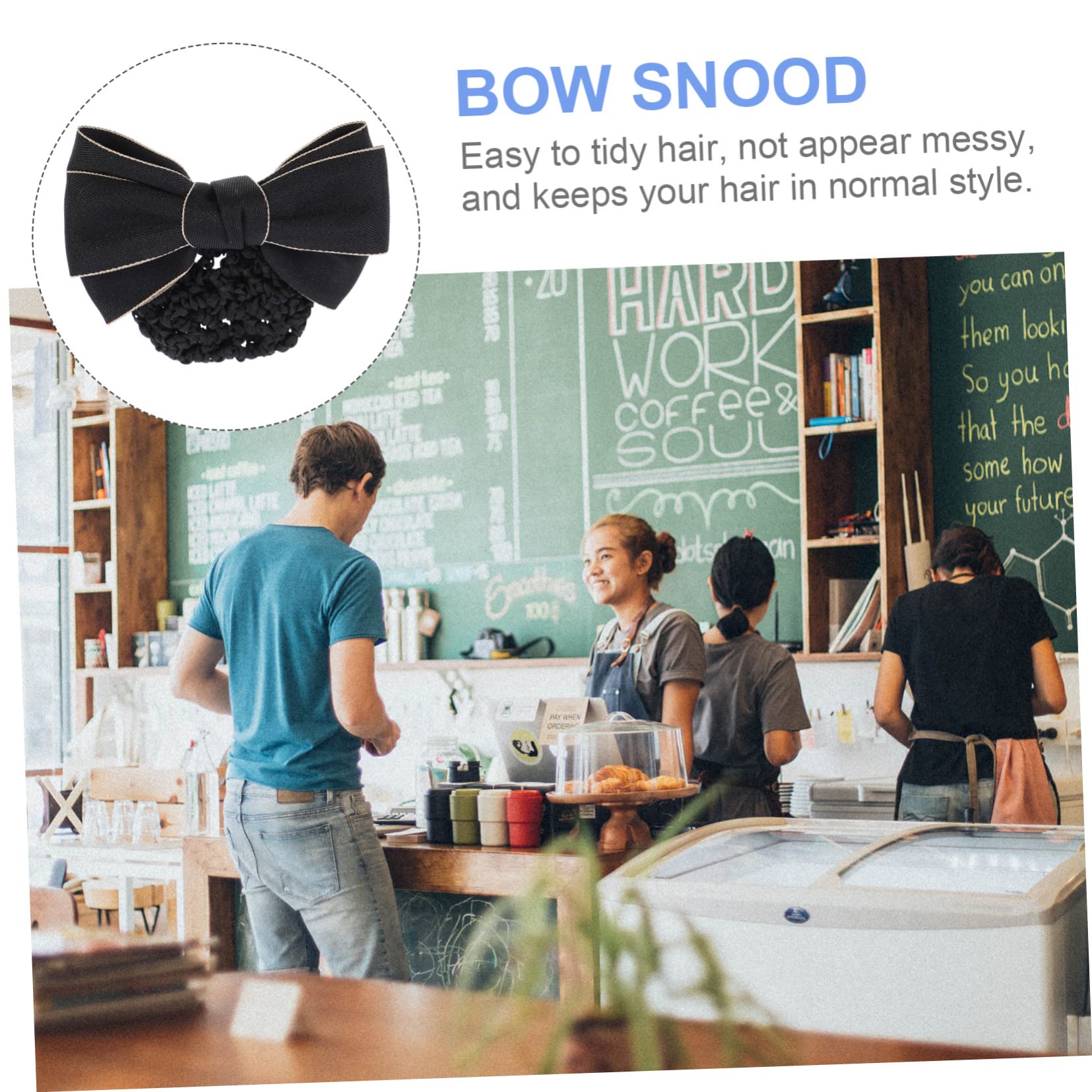 FRCOLOR 10stücke Haarnetz Bun Cover Snood Haarschmuck Professionelles Haarnetz Mit Schleife Klassisch Für Elegante Frisuren Und Besondere Anlässe