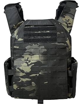 Amazon.co.jp: [TWINFALCONS] タクティカルベスト 軽量 プレート