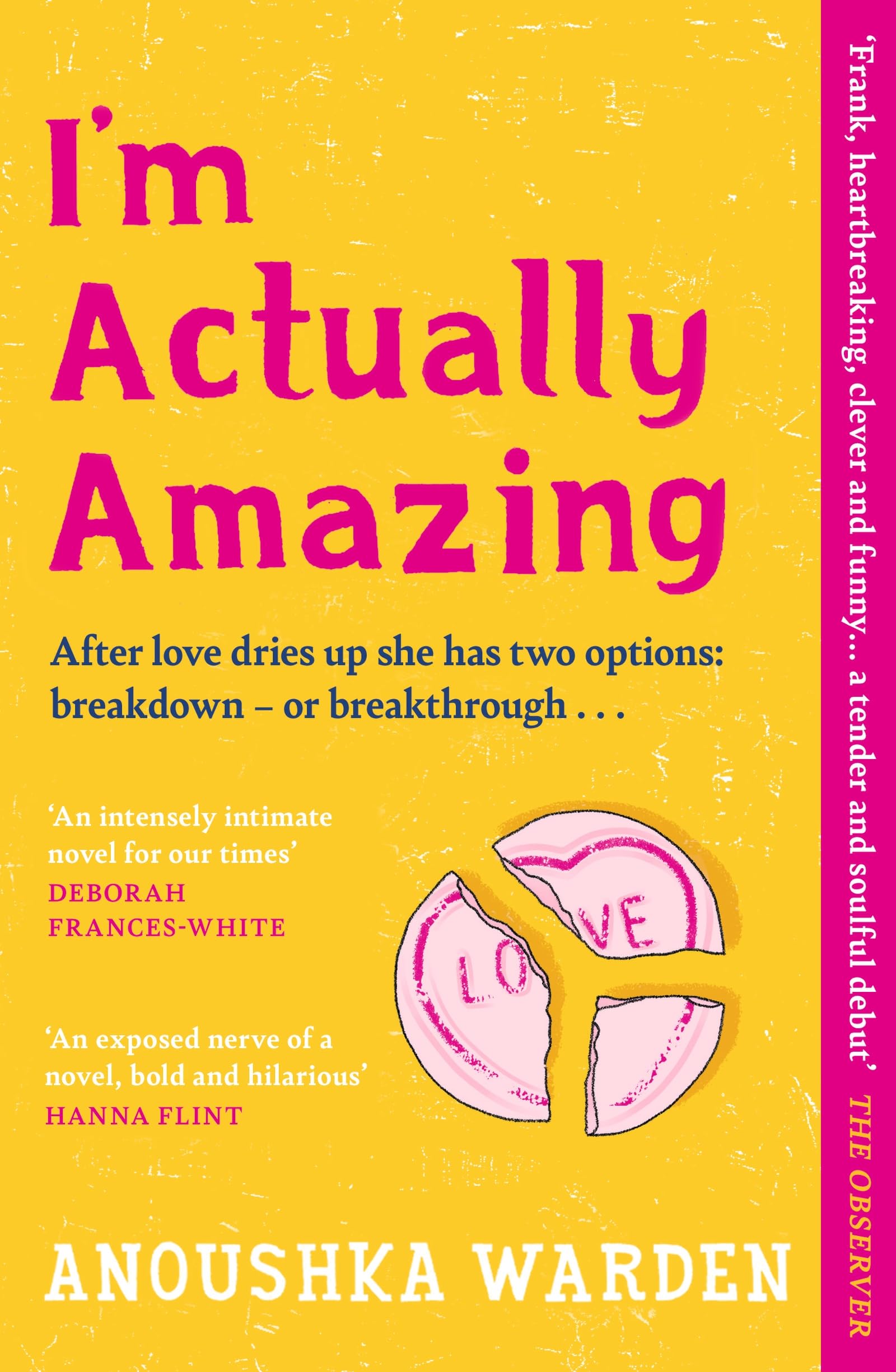 I'm Actually Amazing: The fresh, funny debut novel you’ll be talking about for days