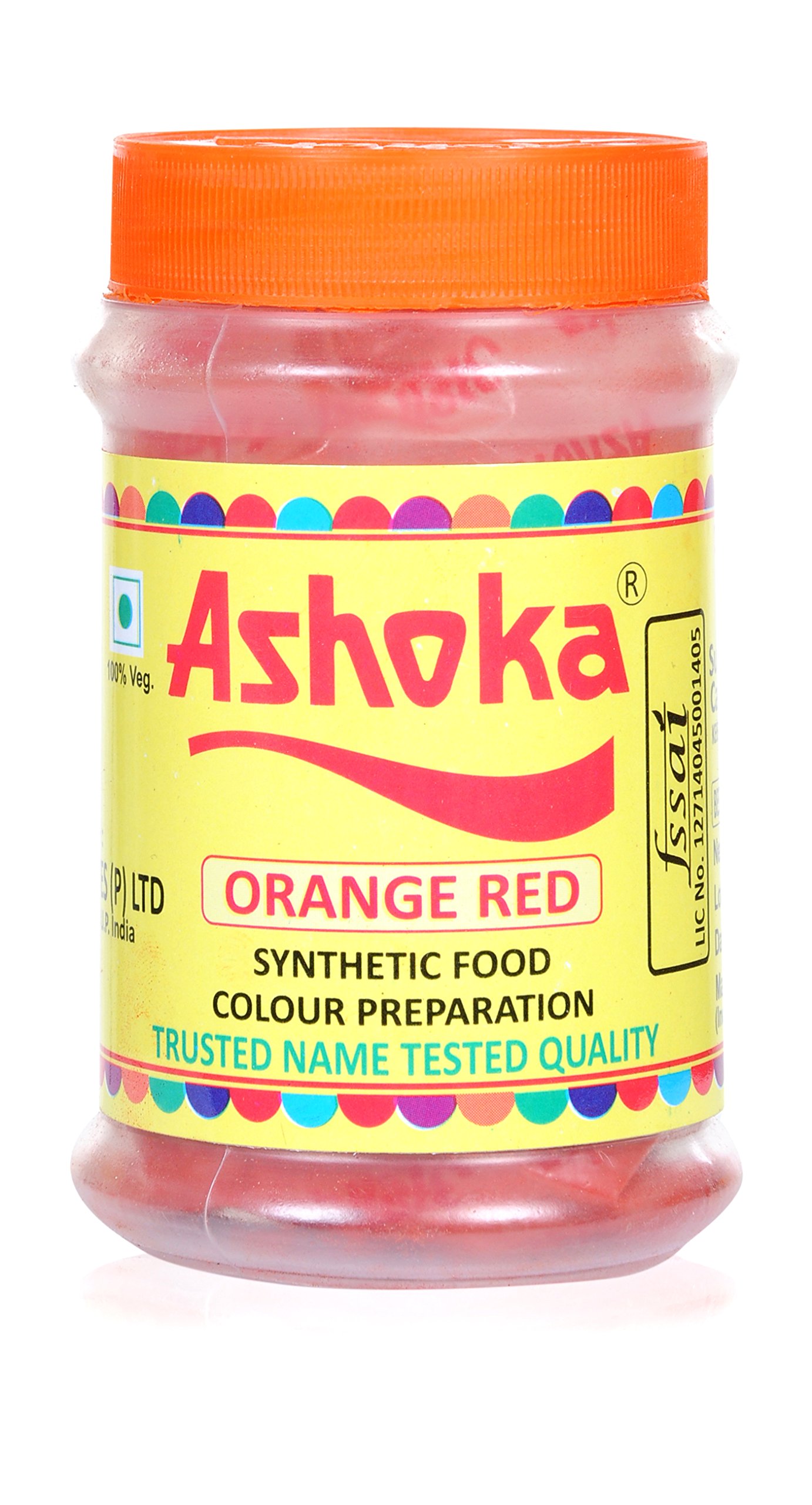 ASHOKA Orange Red Food Colour, Natural Extracts for Colouring Food and Beverage, Specially Color for Making Foods and Cakes 80 Gram Each (Pack of 2) (B077YH4B3F) Amazon Price History, Amazon Price Tracker