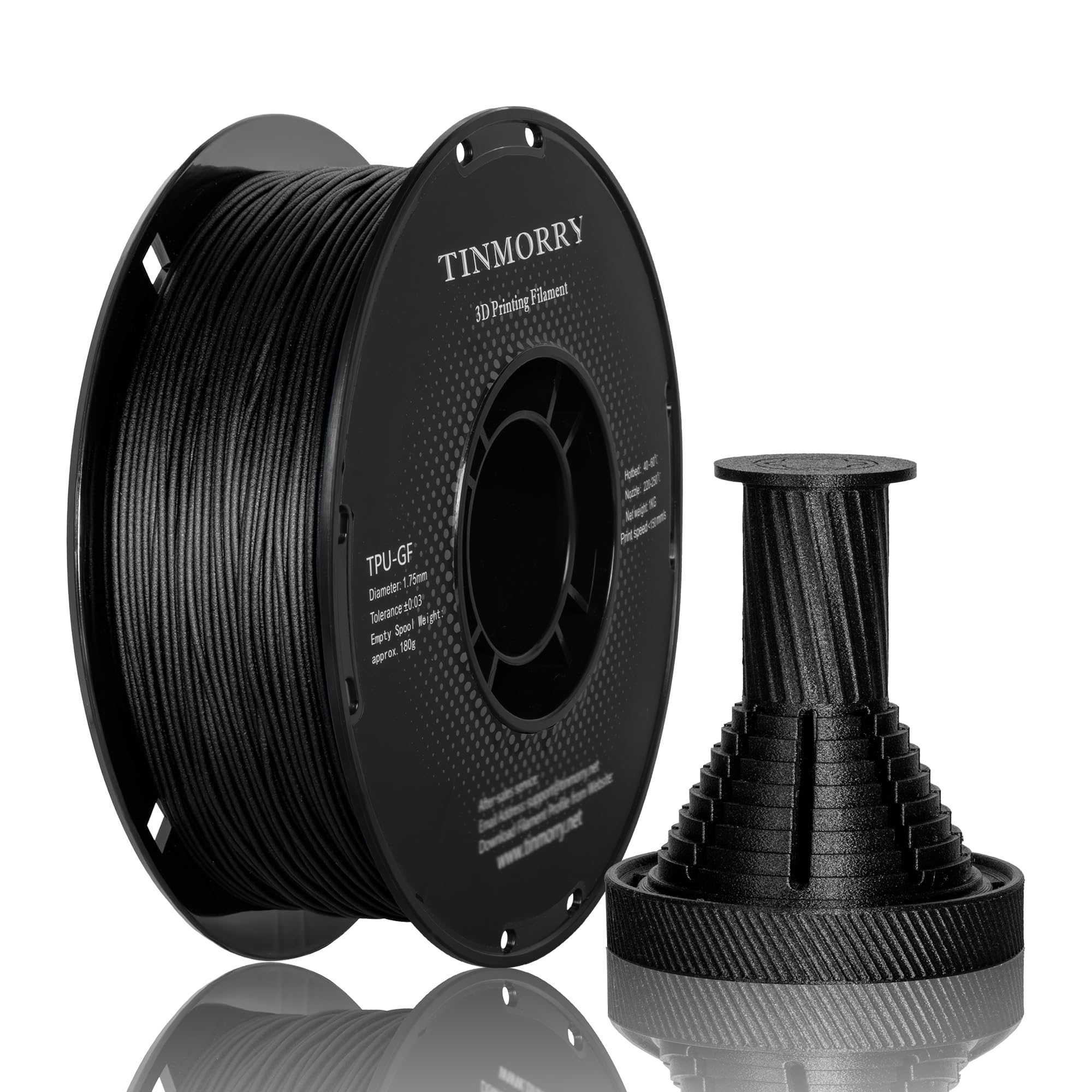 TINMORRY Glass Fiber Reinforced TPU Filament
