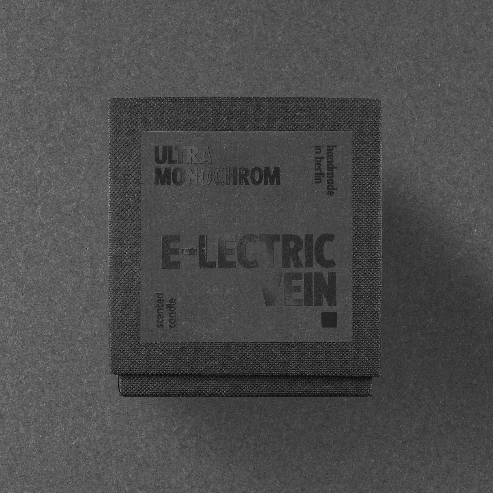 E-LECTRIC VEIN I Duftnote: Feige I Handgemachte Duftkerze mit Rapswachs I 220gr I 60 Std. Brenndauer I in Deutschland gefertigt