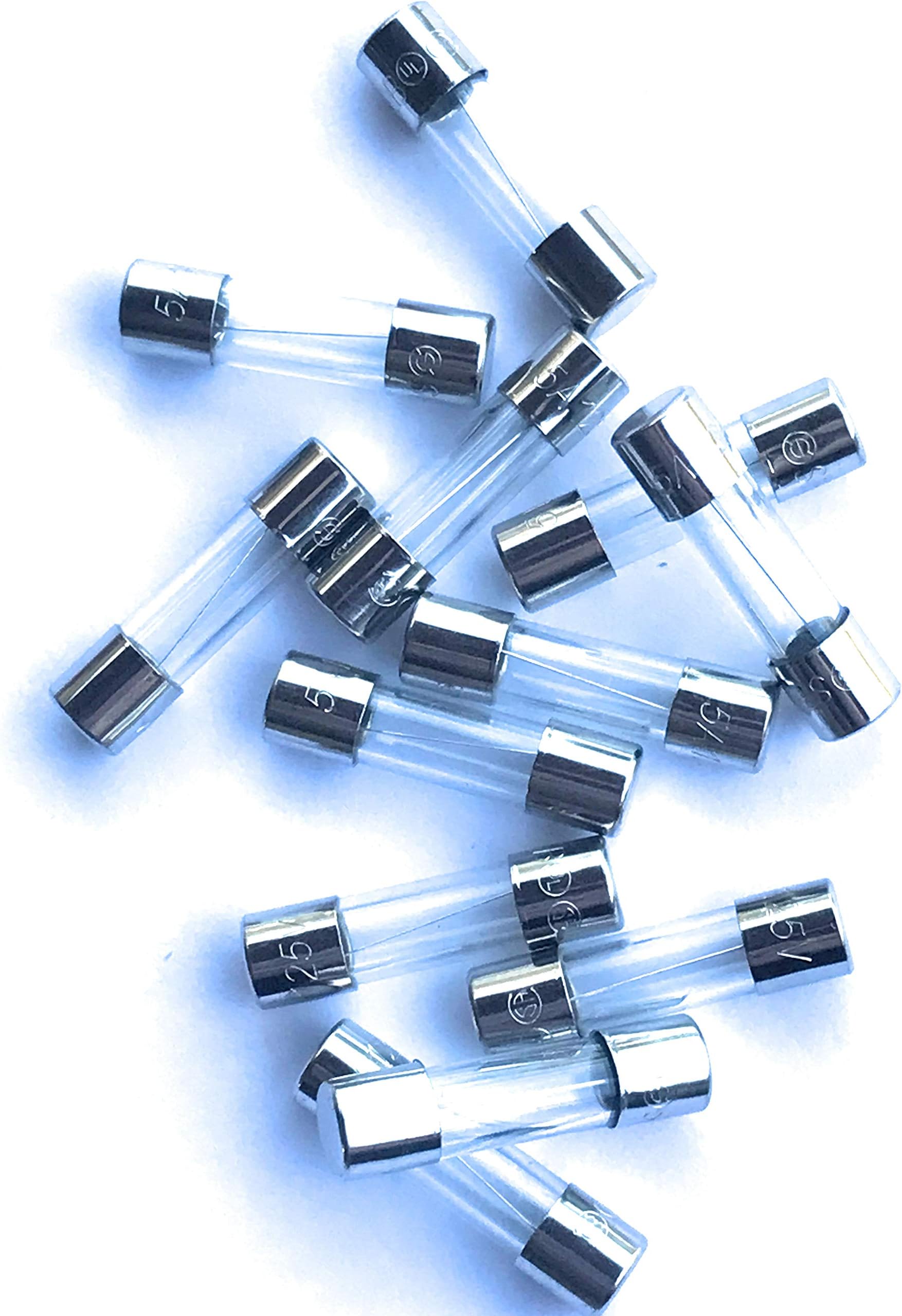 5a 125v Replacement fuses - 10 FUSES - for C7 & C9 Christmas Lights - Fast Blow