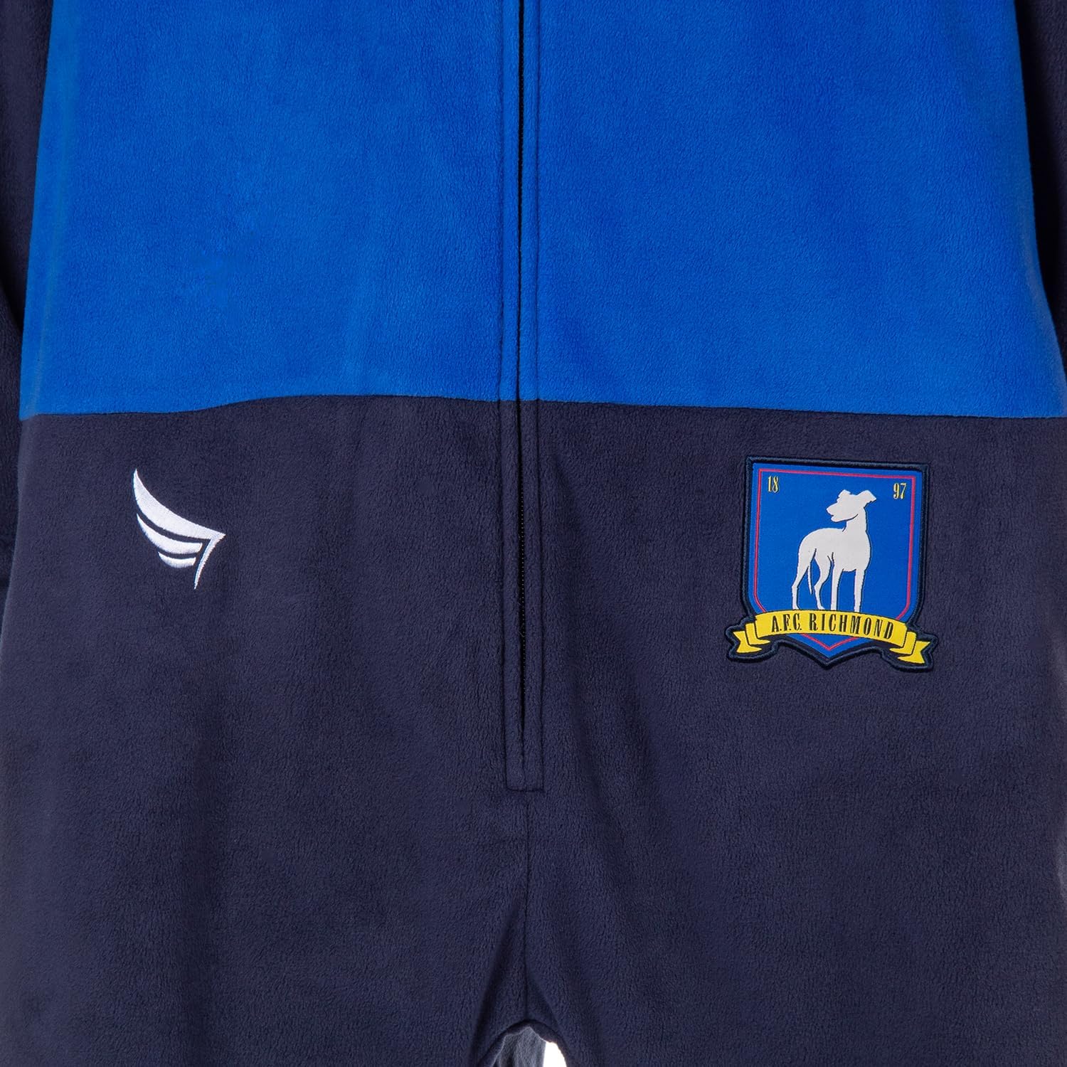 INTIMO Ted Lasso Union Suit Adult AFC Richmond Costume Track Suit One Piece Pajama Outfit