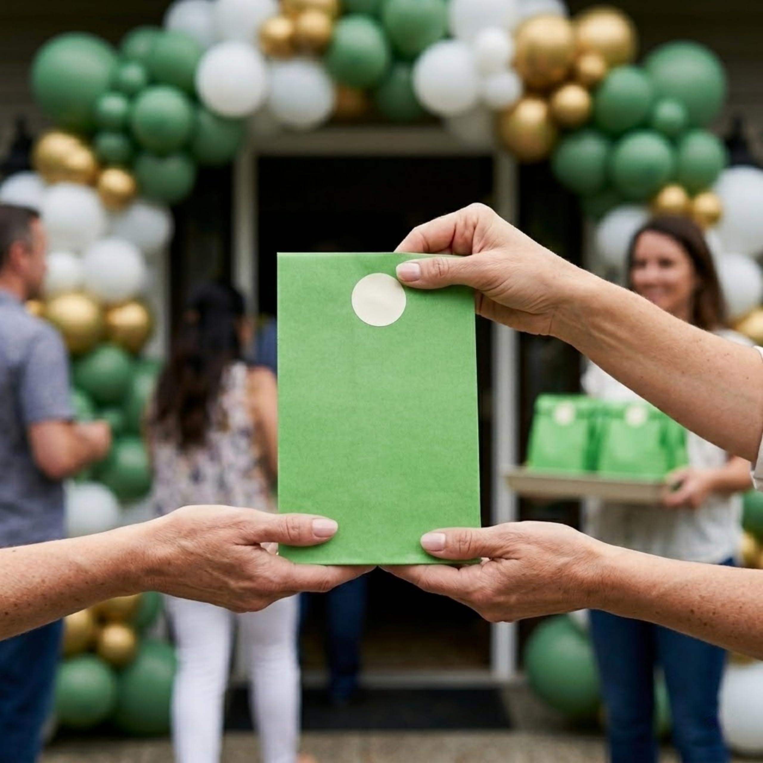 Quotidian Verde Menta Piatto Medio Sacchetti Carta Antigrasso 4" x 6" (10 x 15,2cm) Confezione da 100 - Panetteria Caramelle Sapone Matrimonio Invitation