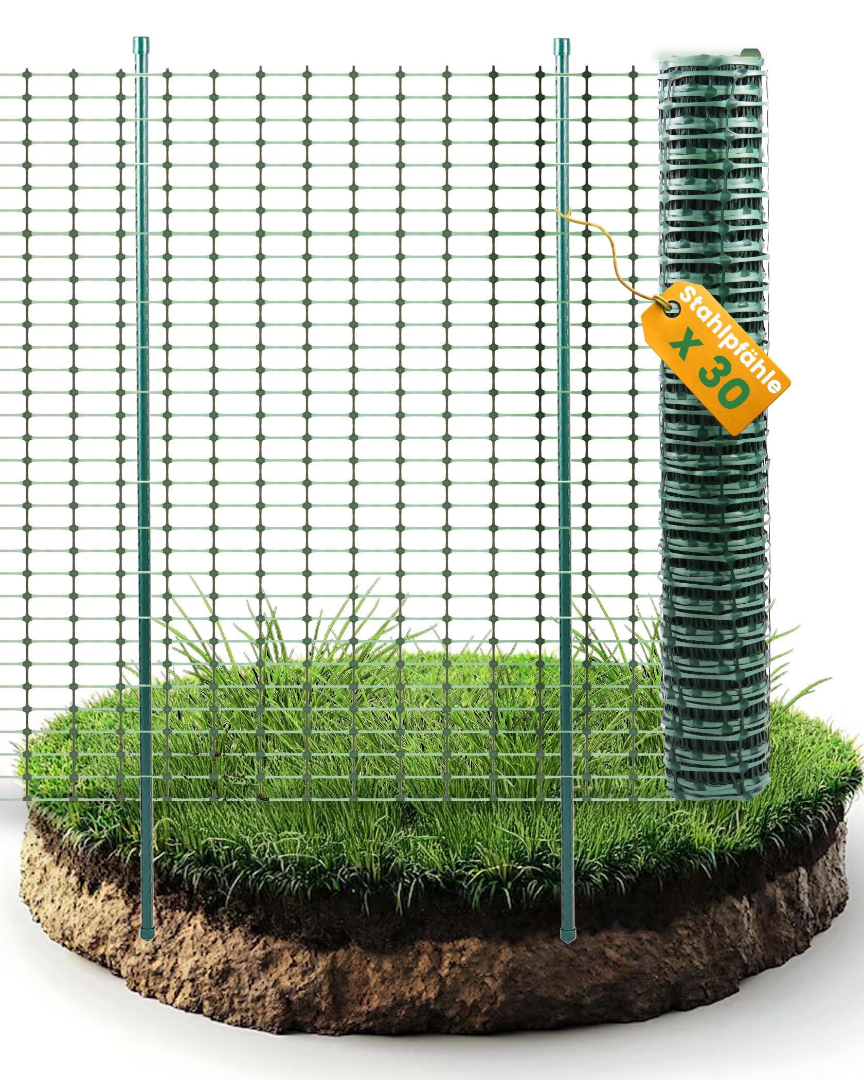 Ezcasch Mobiler Hühnerzaun 50m - Flexibler Gartenz Produktbild-Vorschau 8