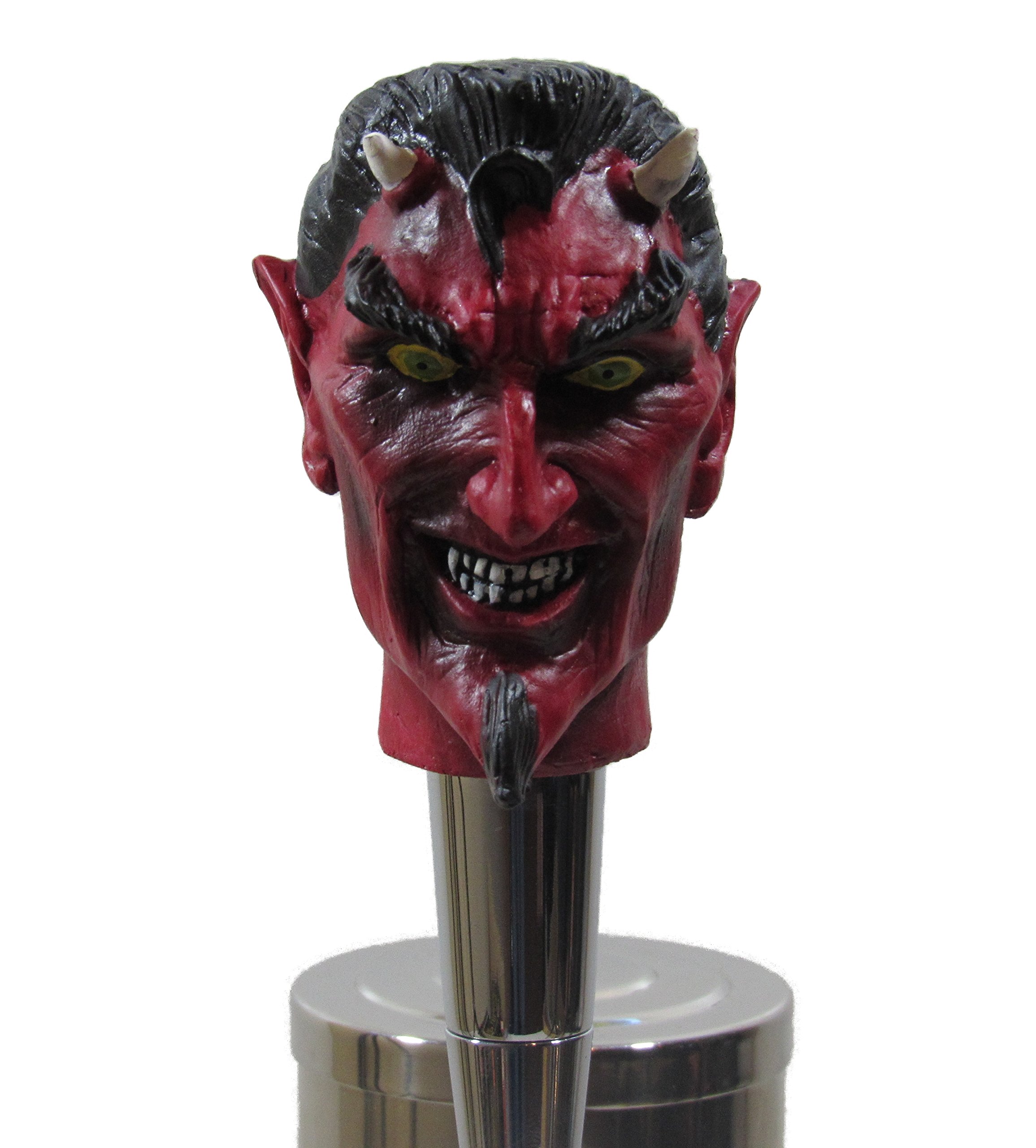 Evil Devil Beer Tap Handle Kegerator Satan Zombie Breweriana Sports Bar