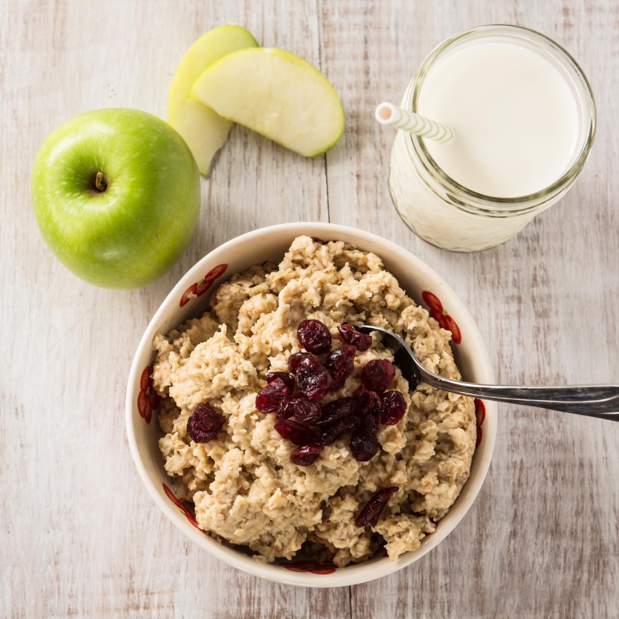 Fibra Soluble para la Salud Digestiva - Fibra Manzana, Avena - Bebida en Polvo con Suave Sabor a Manzana - Harina de Avena