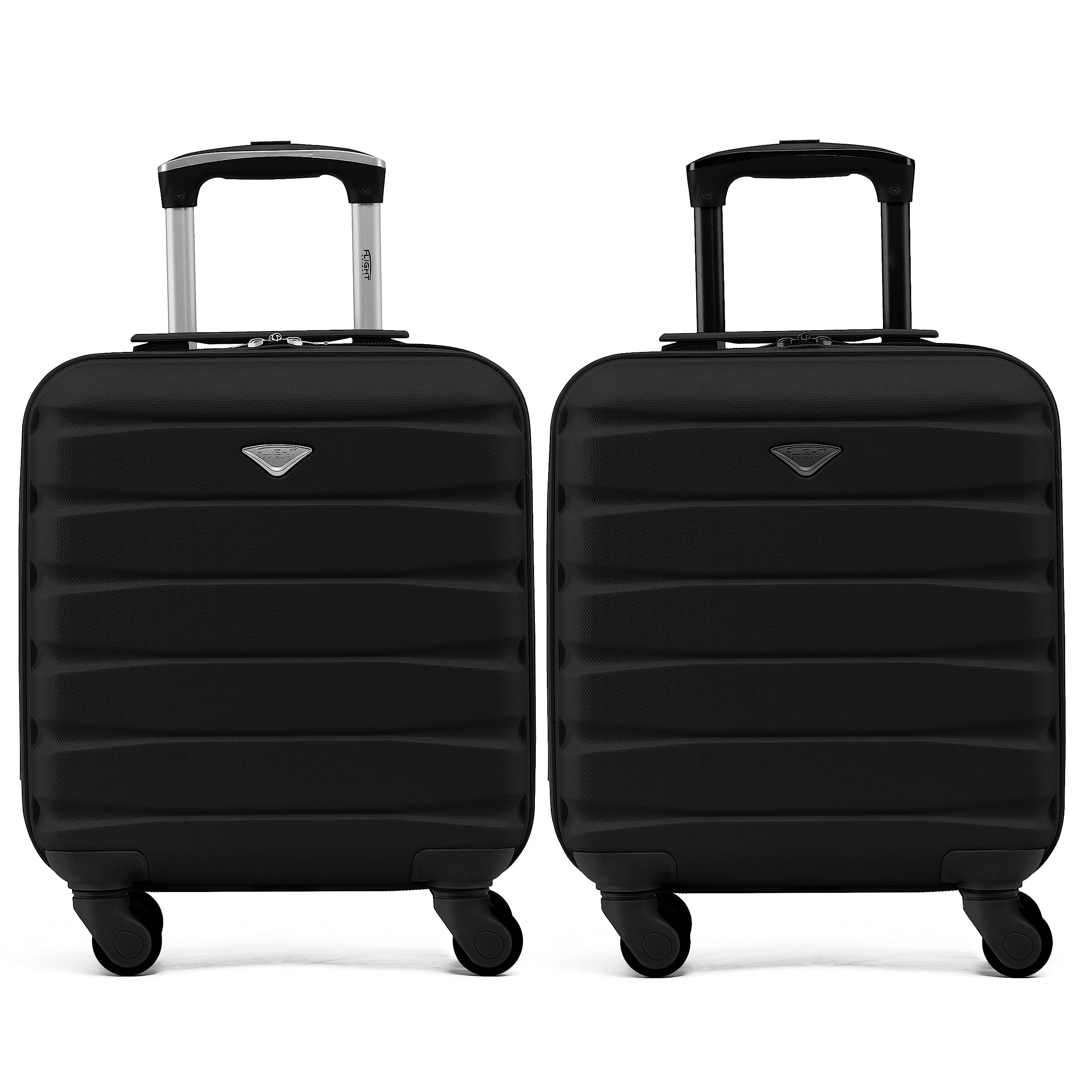 Flight Knight Suitcase Set of 2 Lightweight 4 Wheel ABS Hard Case Cabin Carry On Hand Luggage Approved for Over 100 Airlines Including easyJet, British Airways, Ryanair & Many More 55x35x20cm — view 194