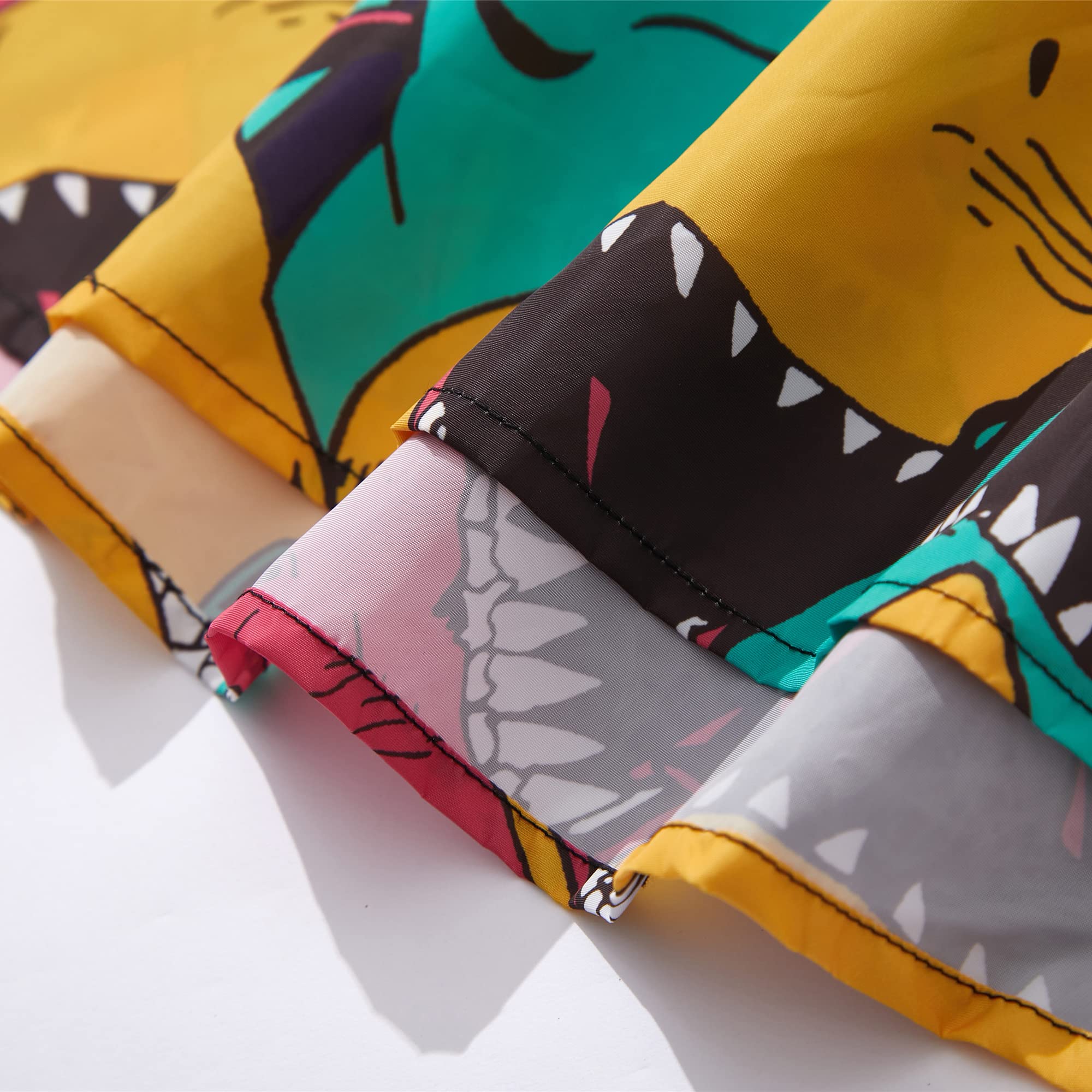 QIKADO Poncho Antipioggia Bambino, Poncho Pioggia Bambina con Cappuccio e Bottoni Portatile