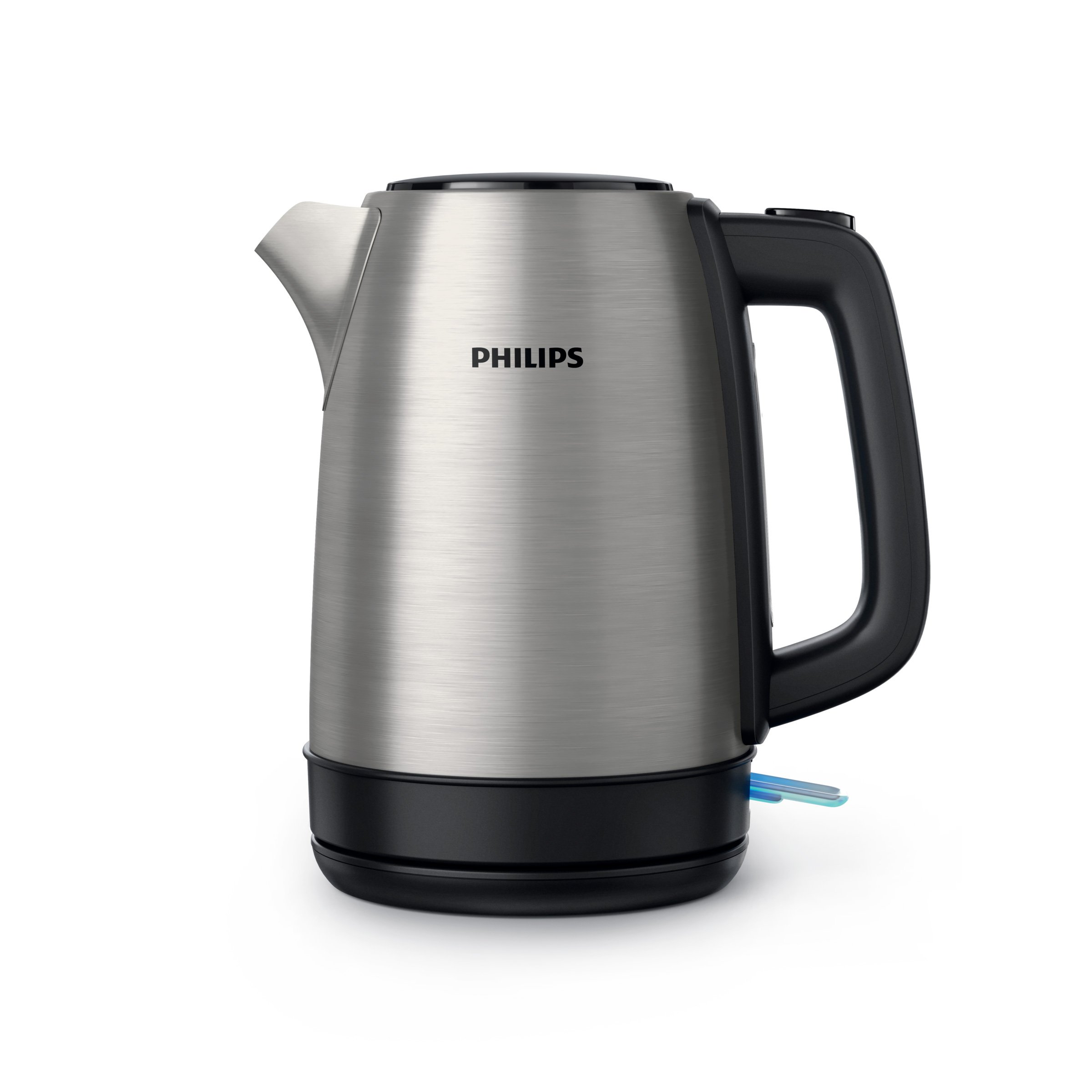 Philips HD9350/90 Wasserkocher 2200W 1.7L Edelstahl + HD2637/90 Toaster 1000W schwarz/edelstahl