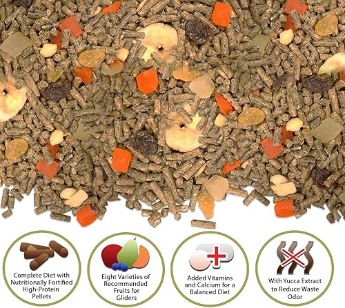 Miniatura 4 de Glider Complete - Alimento saludable con alto contenido en proteínas nutricionalmente completo para planeadores de azúcar (2 libras)