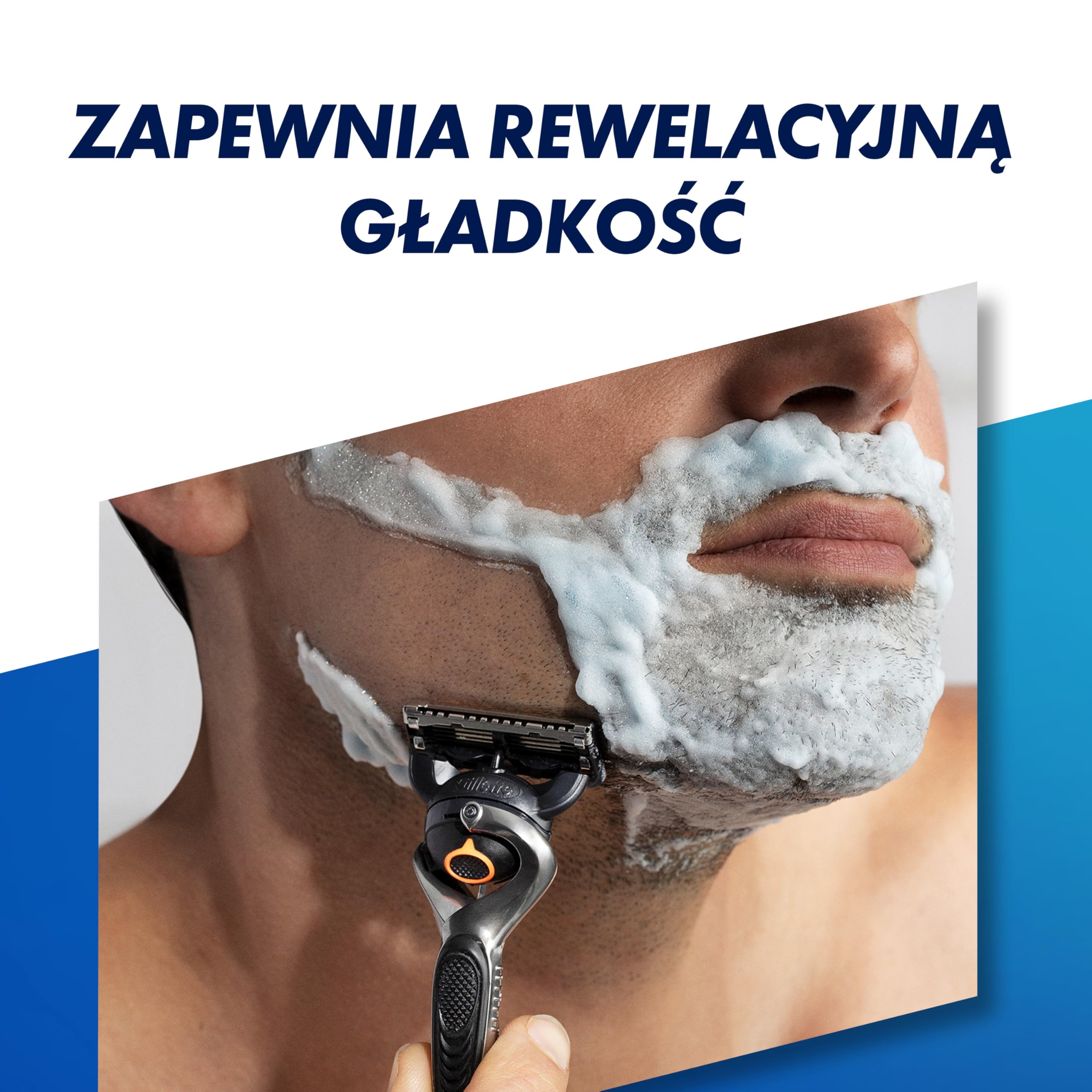 Gillette ProGlide Maszynka do golenia dla mężczyzn, maszynka do golenia 1 Gillette, ProGlide 6 ostrzy wymiennych do maszynek do golenia, Stworzona z myślą o dokładnym