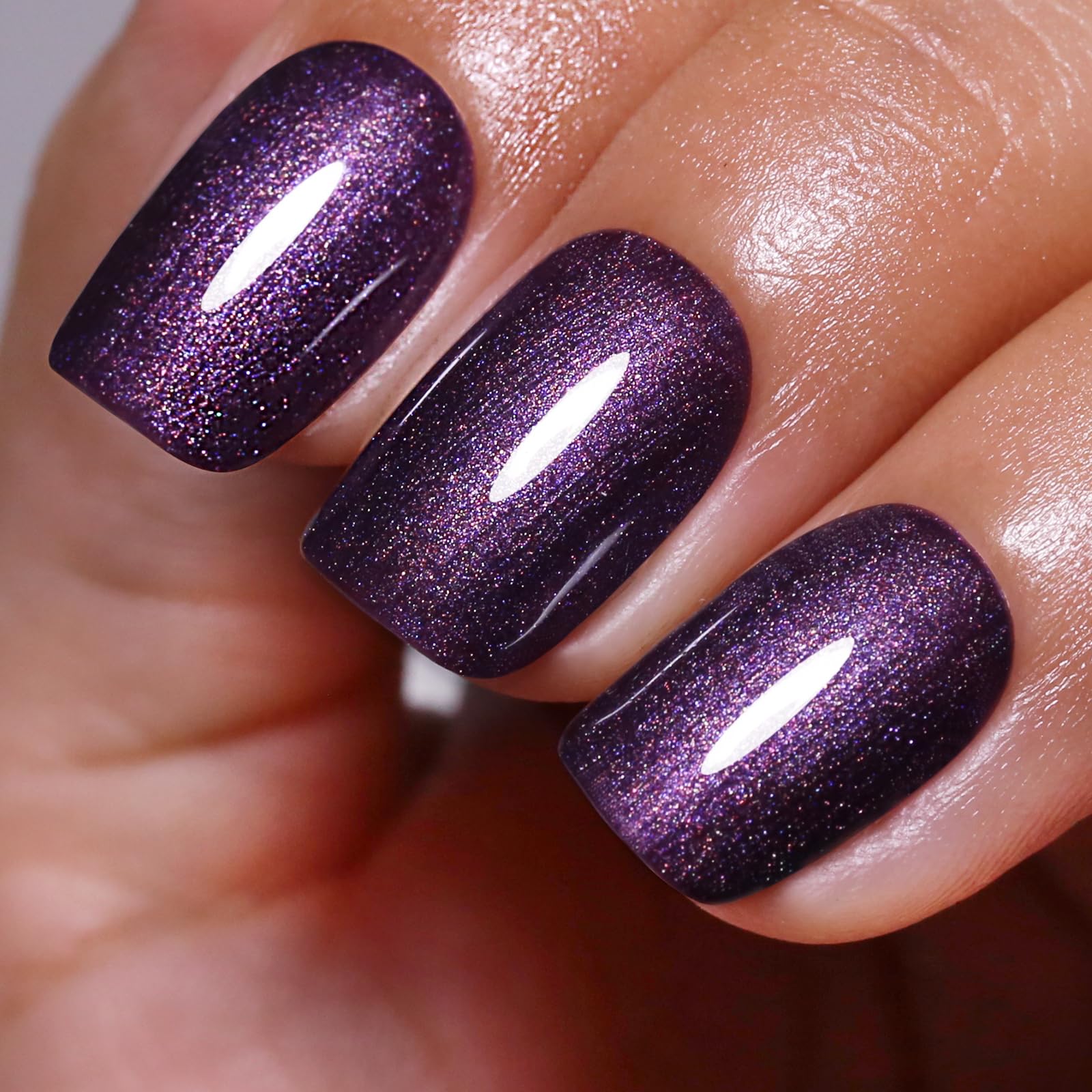 Ozzeal Iridescent Nude Mauve Pink Gel Nail Polish, 15ML Sparkle Shimmer Glitter, Soak Off LED UV Gel Nail Polish for Art DIY Manicure — view 99