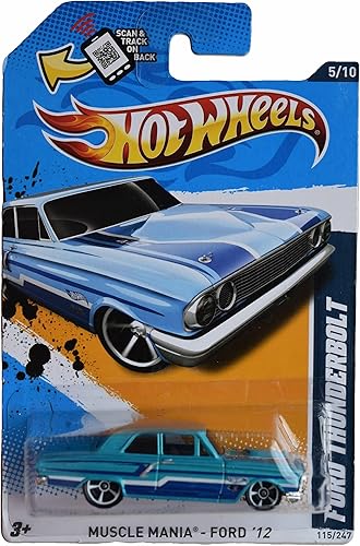 Hot Wheels Ford Thunderbolt, Muscle Mania Ford '12 5/10