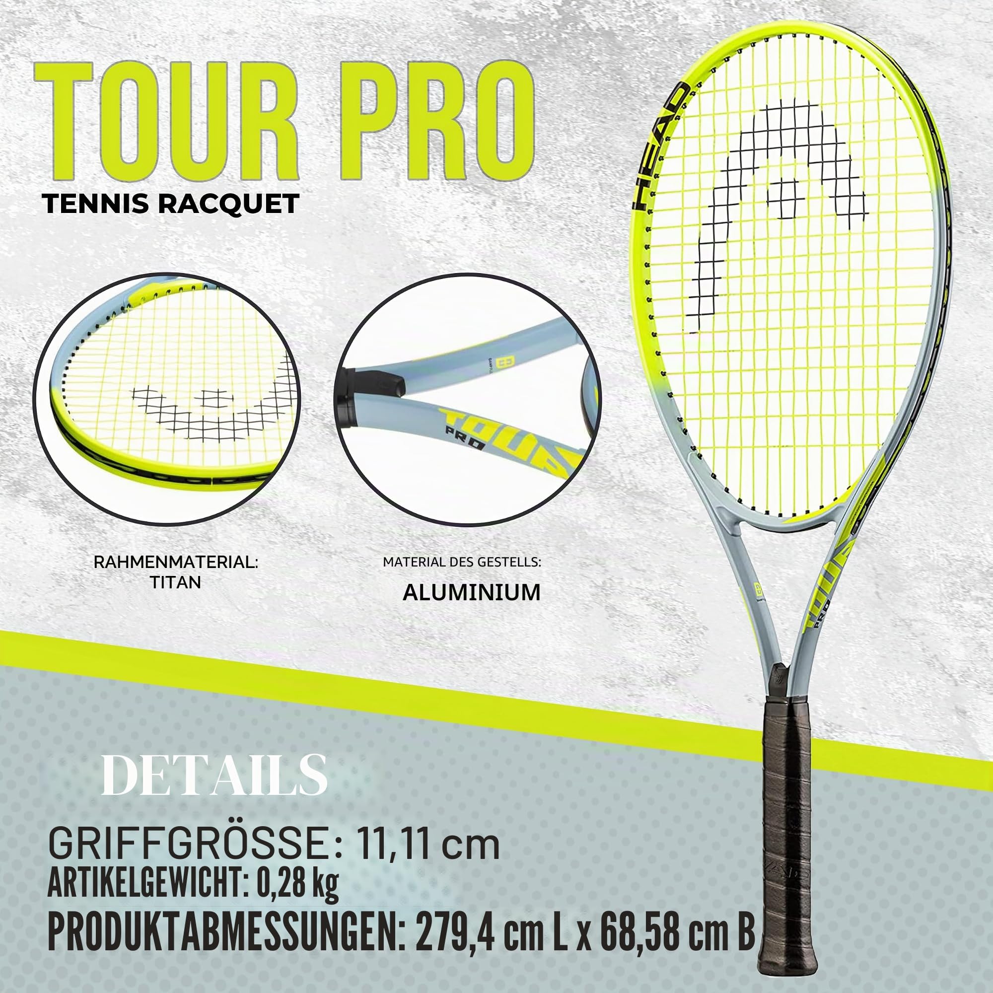 HEAD Tour Pro Tennisschläger