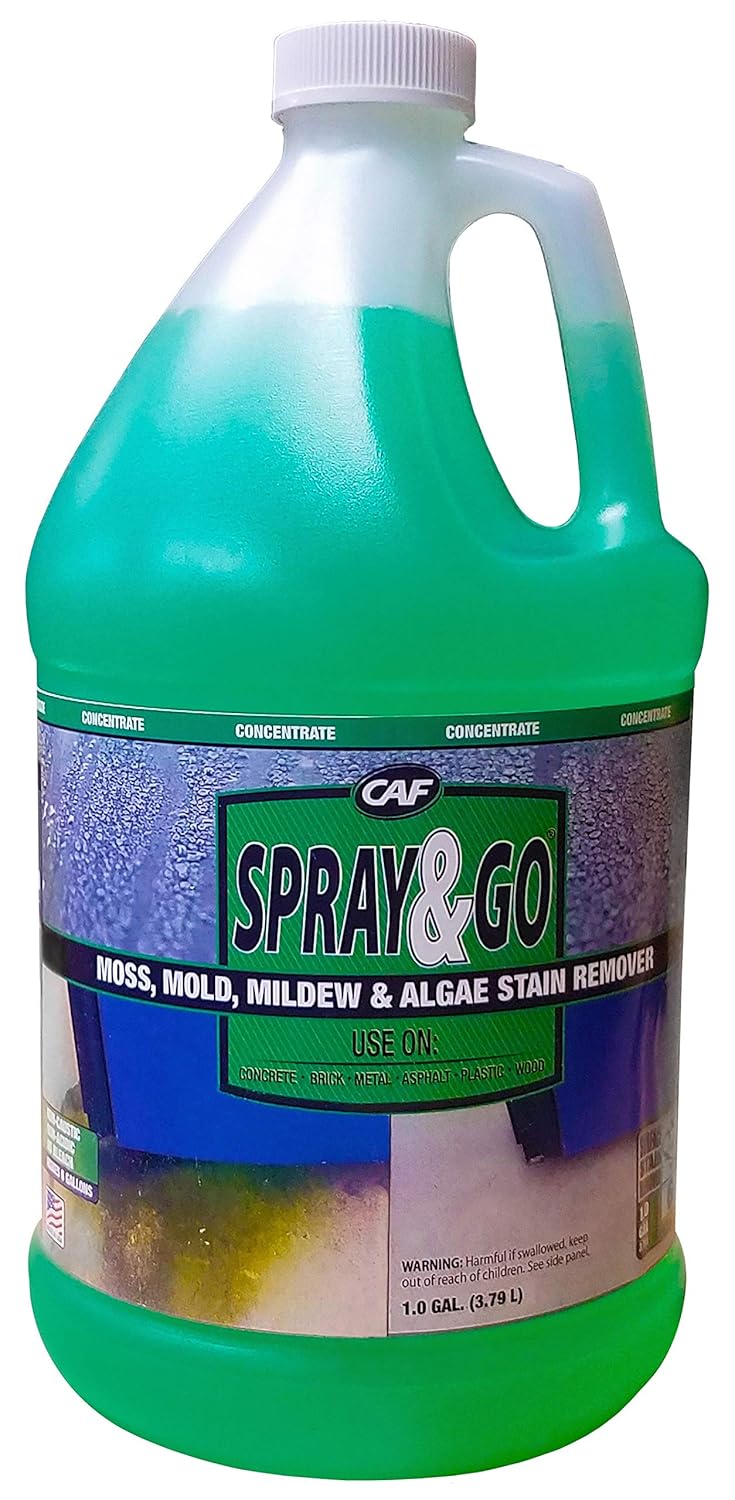 CAF Outdoor Cleaning SPRAY&GO Moss, Mold, Mildew & Algae Stain Remover