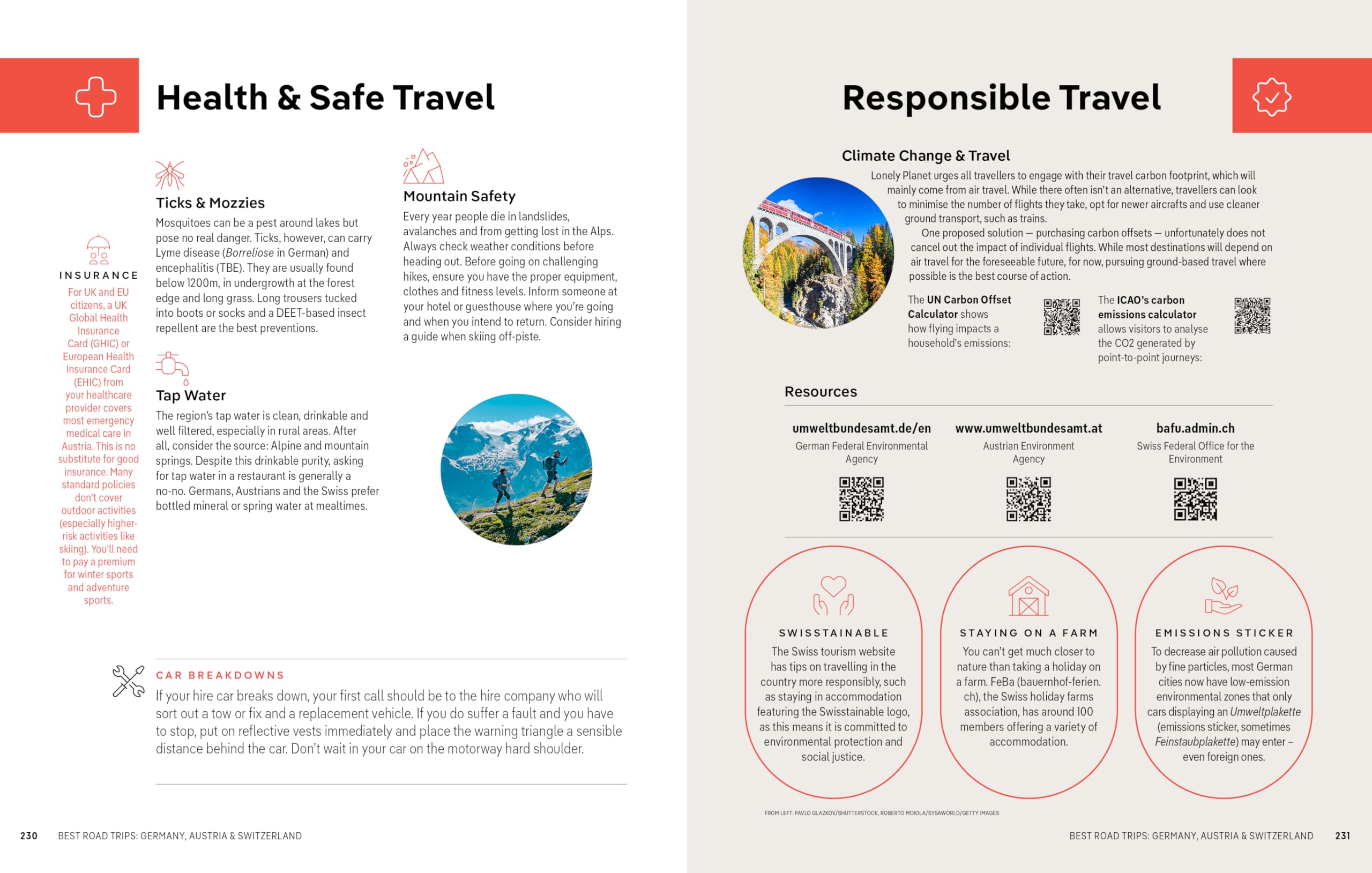 Best Road Trips Germany, Austria & Switzerland 3ed -anglais-: best road trips : escapes on the open road