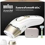 Braun IPL Silk·expert Pro 5 – IPL Geräte HaarentfernungDauerhafte und Schmerzfreie Haarentfernung für Zuhause – inkl. EtuiVenus Rasierer2 AufsätzeDesigned In Germany – PL5152Weiß/Gold