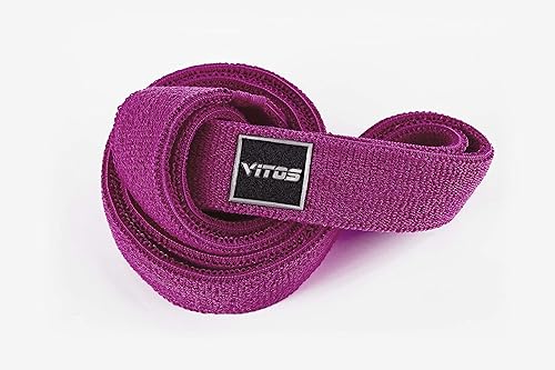Miniatura 10 de Vitos Fitness Polyester V-Power Band  Allergy Prevention Snap Proof Pull Up Assist Heavy Duty Resistance Mobility Lifting Perfect Body Stretching
