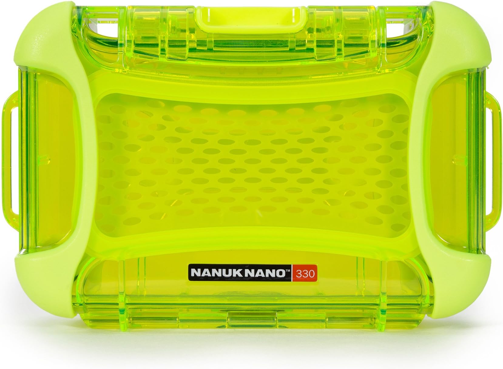 Nanuk 330-0002 Nano Series Waterproof Large Hard Case for Phones, Cameras and Electronics (Lime)