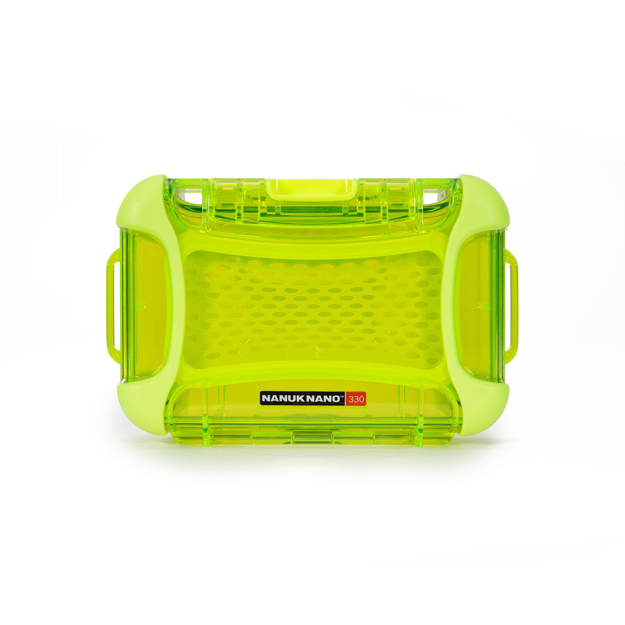 Nanuk 330-0002 Nano Series Waterproof Large Hard Case for Phones, Cameras and Electronics (Lime)