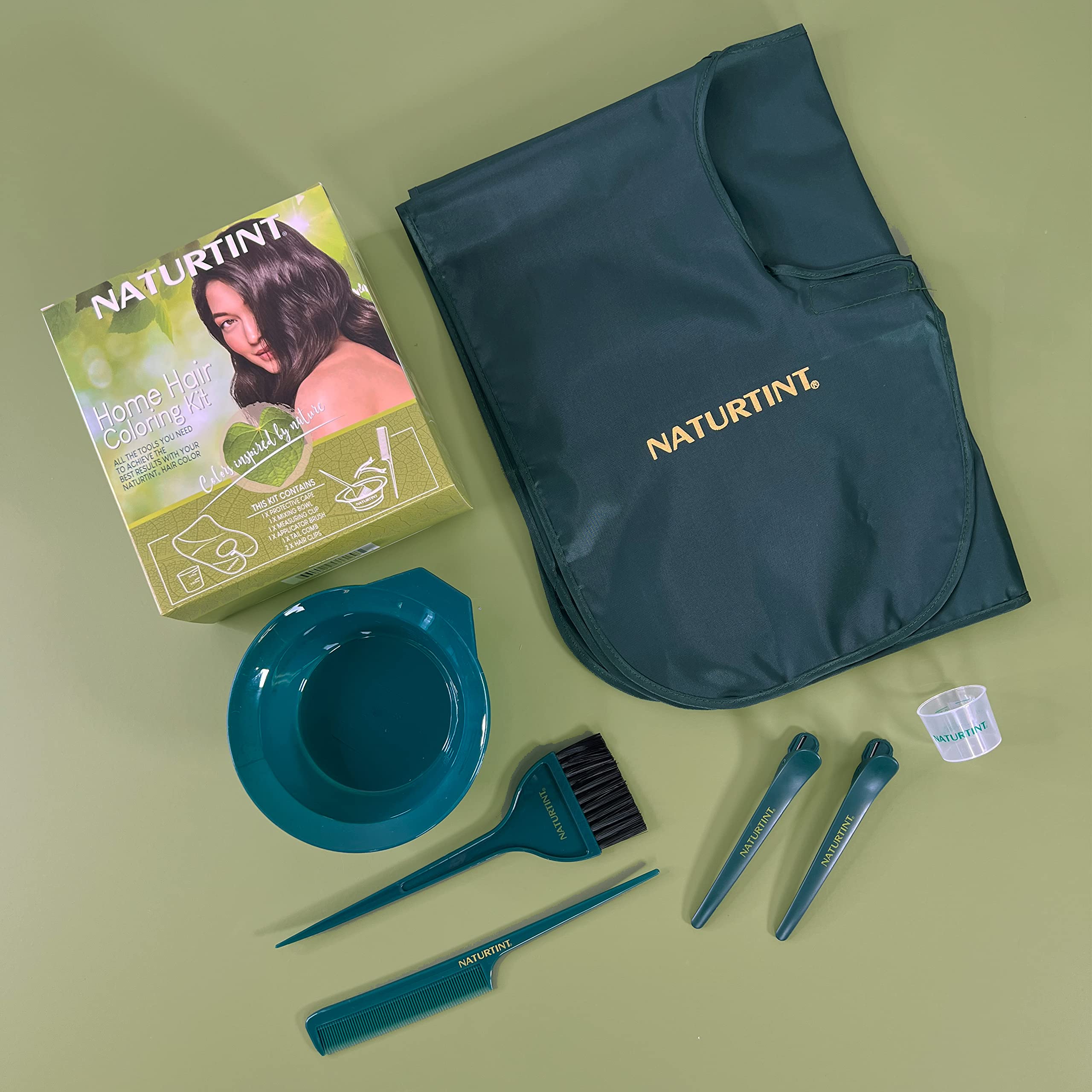 Naturtint Home Hair Coloring Kit – 6-Piece, Reusable, Hair Color Application Kit