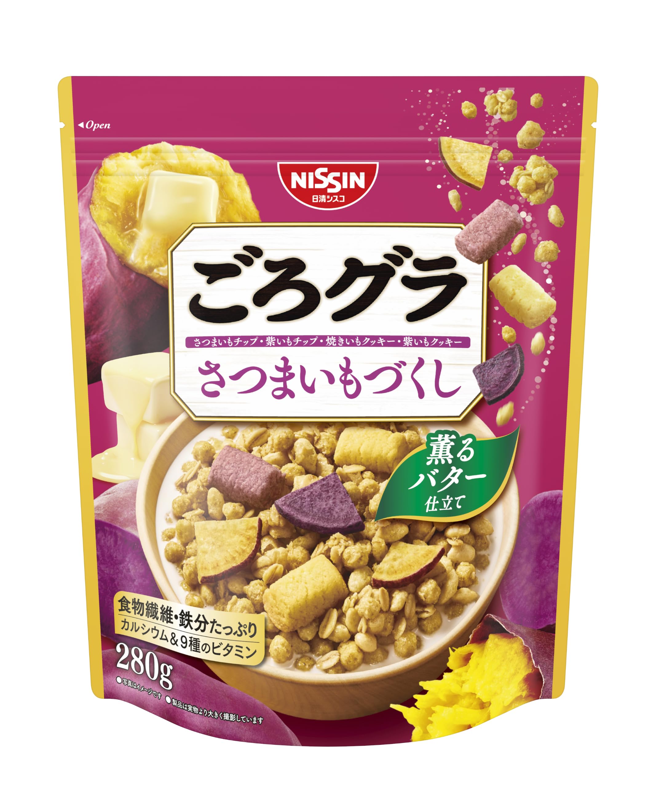 日清シスコ ごろグラ さつまいもづくし 280ｇ まとめ売り 10点 Amazon.co.jp: 日清シスコ ごろグラ さつまいもづくし 280g : 食品