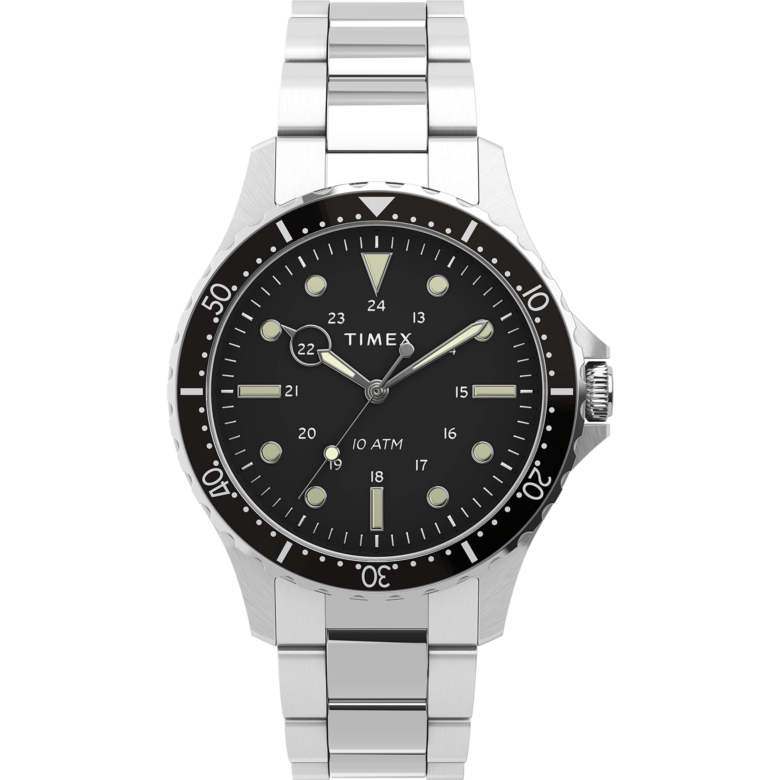Timex Men's Navi XL 41mm Analog Quartz Stainless Steel 20 Casual Watch