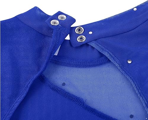 Miniatura 5 de easyforever Vestido de ballet latino para mujer y adolescentes, uniforme de equipo de patinaje, falda tutú, leotardo