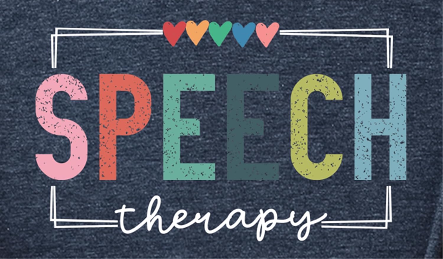 Speech Therapy Shirt Women Speech Language Pathologist Tshirt SLP T Shirt Autism Awareness T-Shirt Tops - Image 4