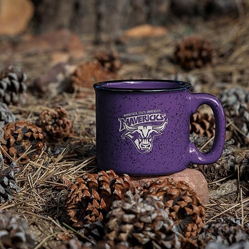 Miniatura 278 de Rico Industries NCAA Utah Utes - Taza de café personalizada de 12 onzas con logotipo grabado con láser profundo, taza de cerámica para acampar con