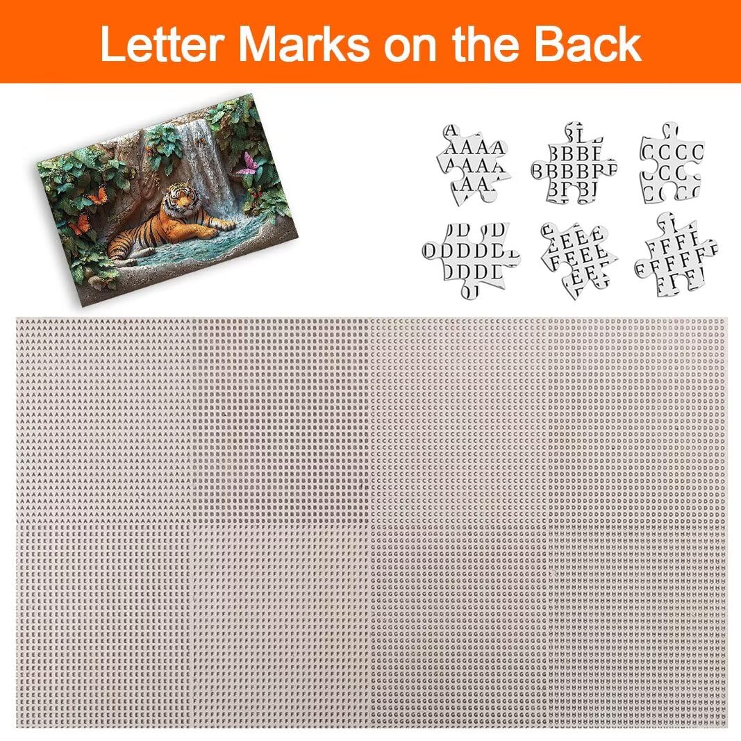Puzzle Tigre, Puzzle 2000 Pezzi Adulti per Decor, Regalo Donna/Uomo -9022
