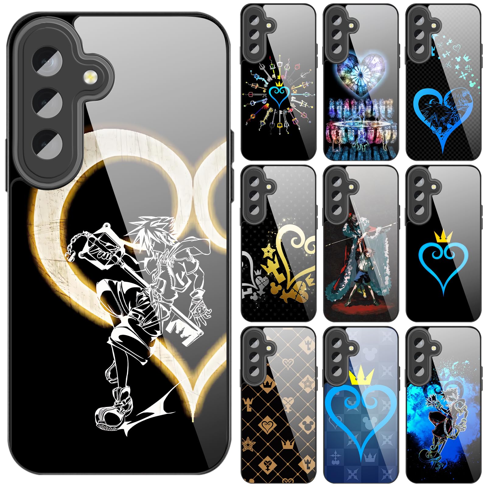 Amazon.co.jp: キングダムハーツ スマホケース galaxys25ギャラクシー
