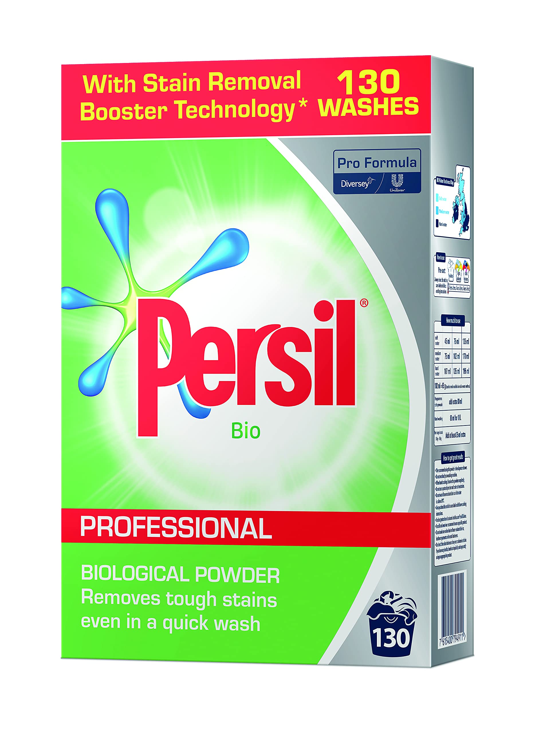 Persil Professional Bio Laundry Detergent Powder 130W