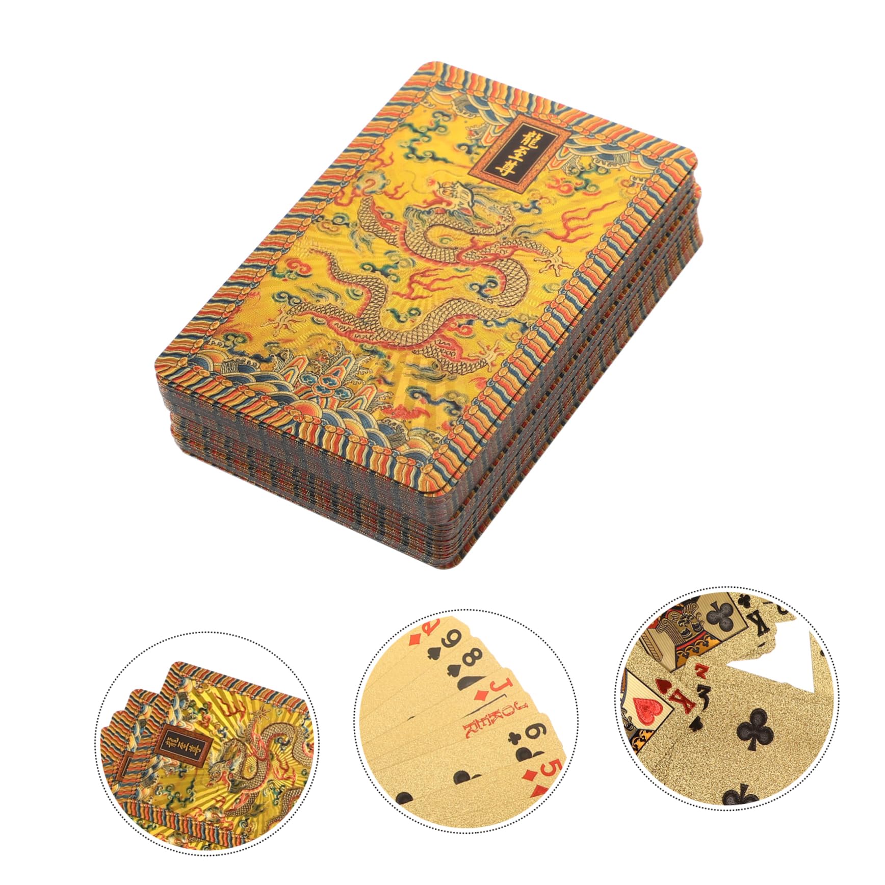 TOYANDONA 5confezioni Carte Da Poker Con Design Elegante Per Feste e Giochi Di Famiglia Gioco Interattivo Per Serate Di Divertimento