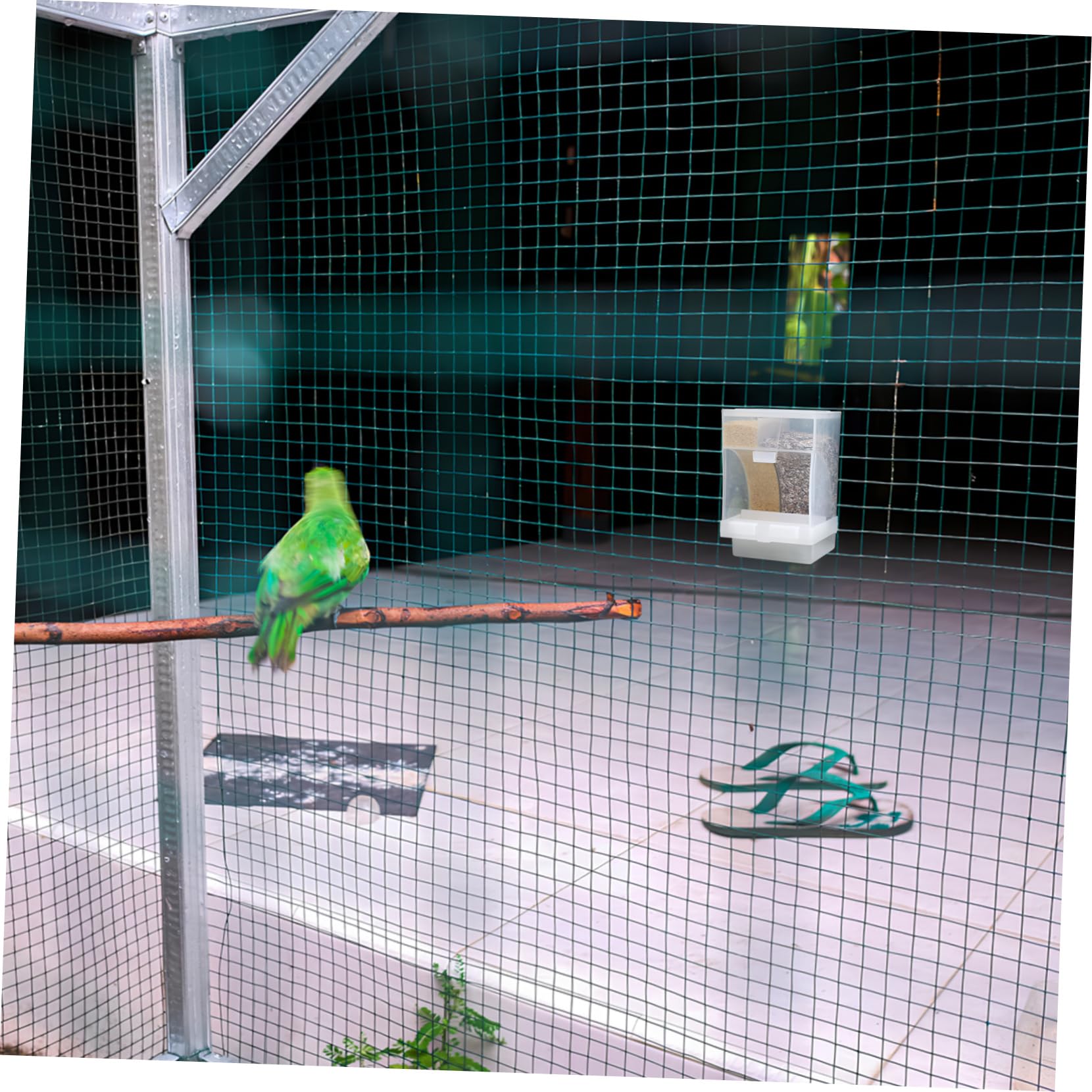 Kisangel 5 Juegos De Comederos para Pájaros Cucharas Comederos para Pájaros Soporte para Alimentos para Periquitos Alimentador De Jaula para Accesorios para Jaulas De