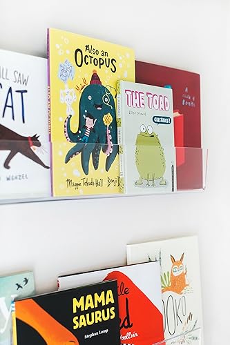 Miniatura 2 de Peekaboo - Juego de 2 estantes acrílicos transparentes (36 pies)