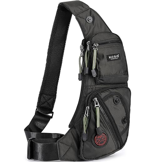 NICGID Sling Bag Chest Shoulder Backpack Crossbody Bags for Men Women