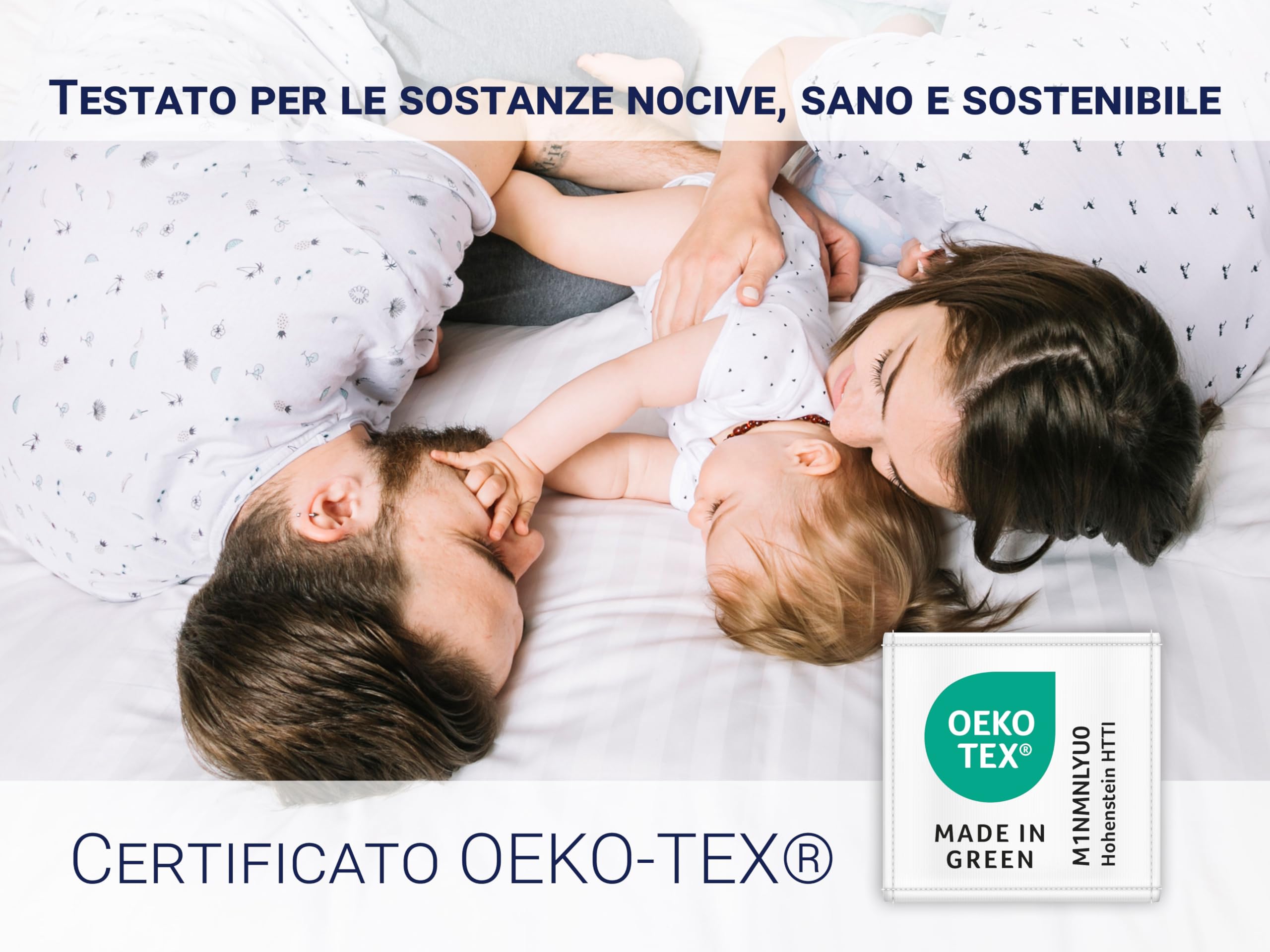 ZOLLNER Coprimaterasso in 90x150 cm - Proteggi materasso impermeabile - lenzuolino per l'incontinenza - lavabile a 95°C - Certificato OEKO-TEX (R) - dallo specialista in cliniche