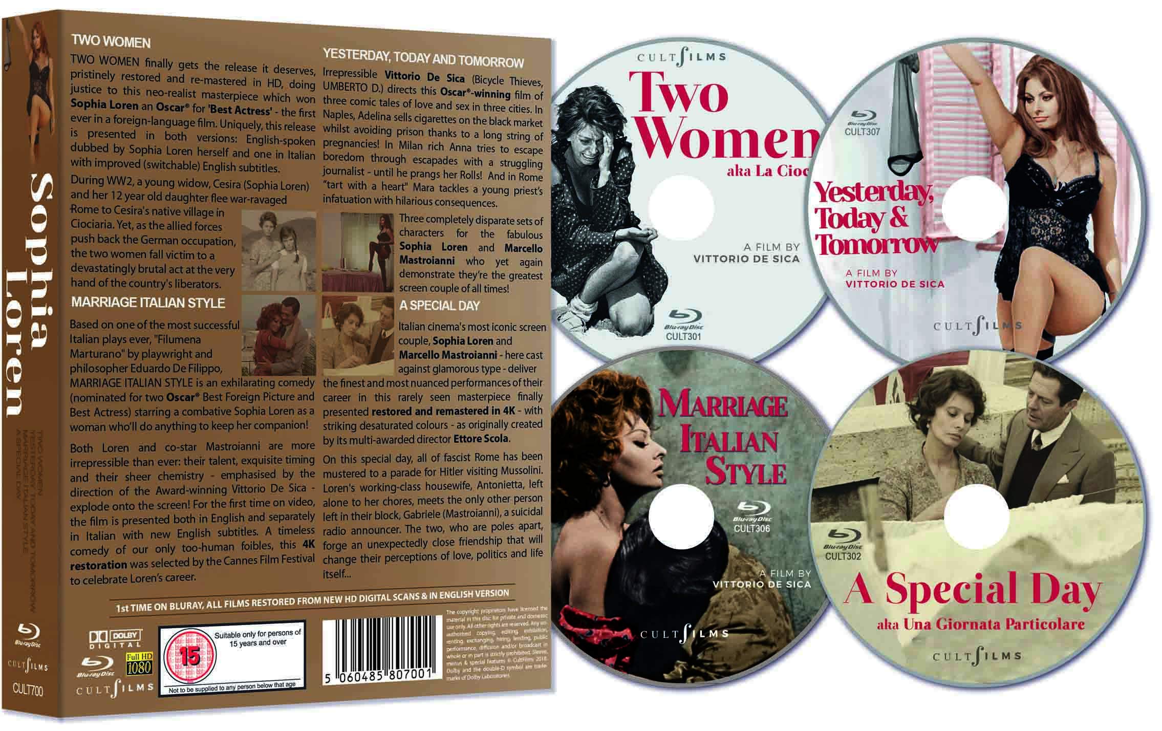Sophia Loren Gold Boxset [Blu-ray]